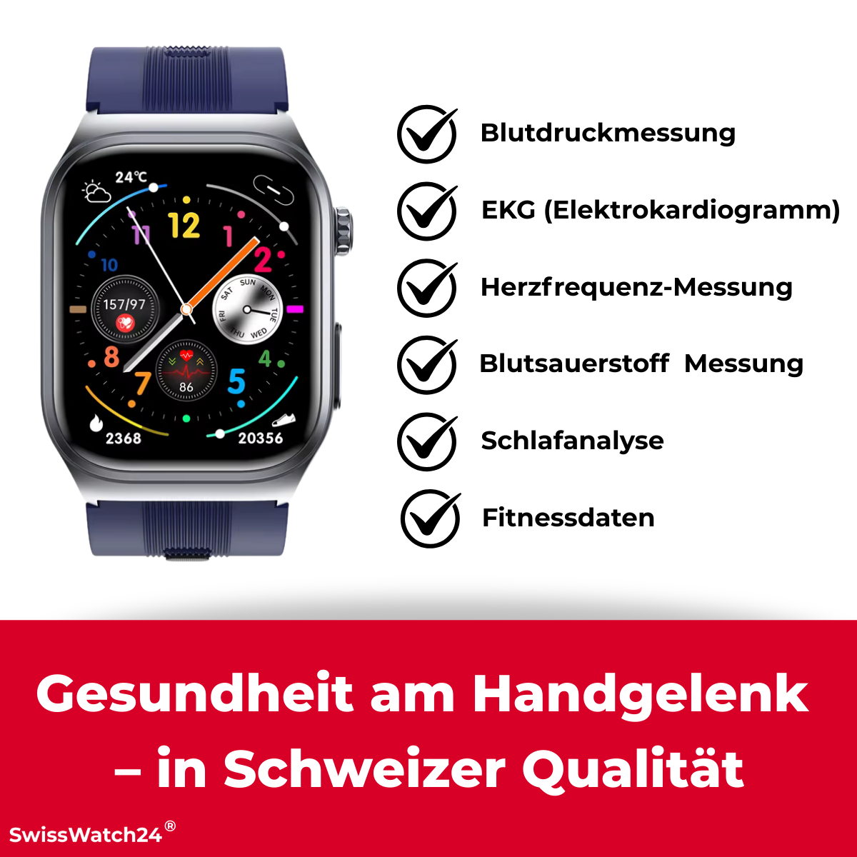 SwissWatch24 - HEALTH Fit 3